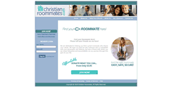 Desktop Screenshot of christianroommates.com